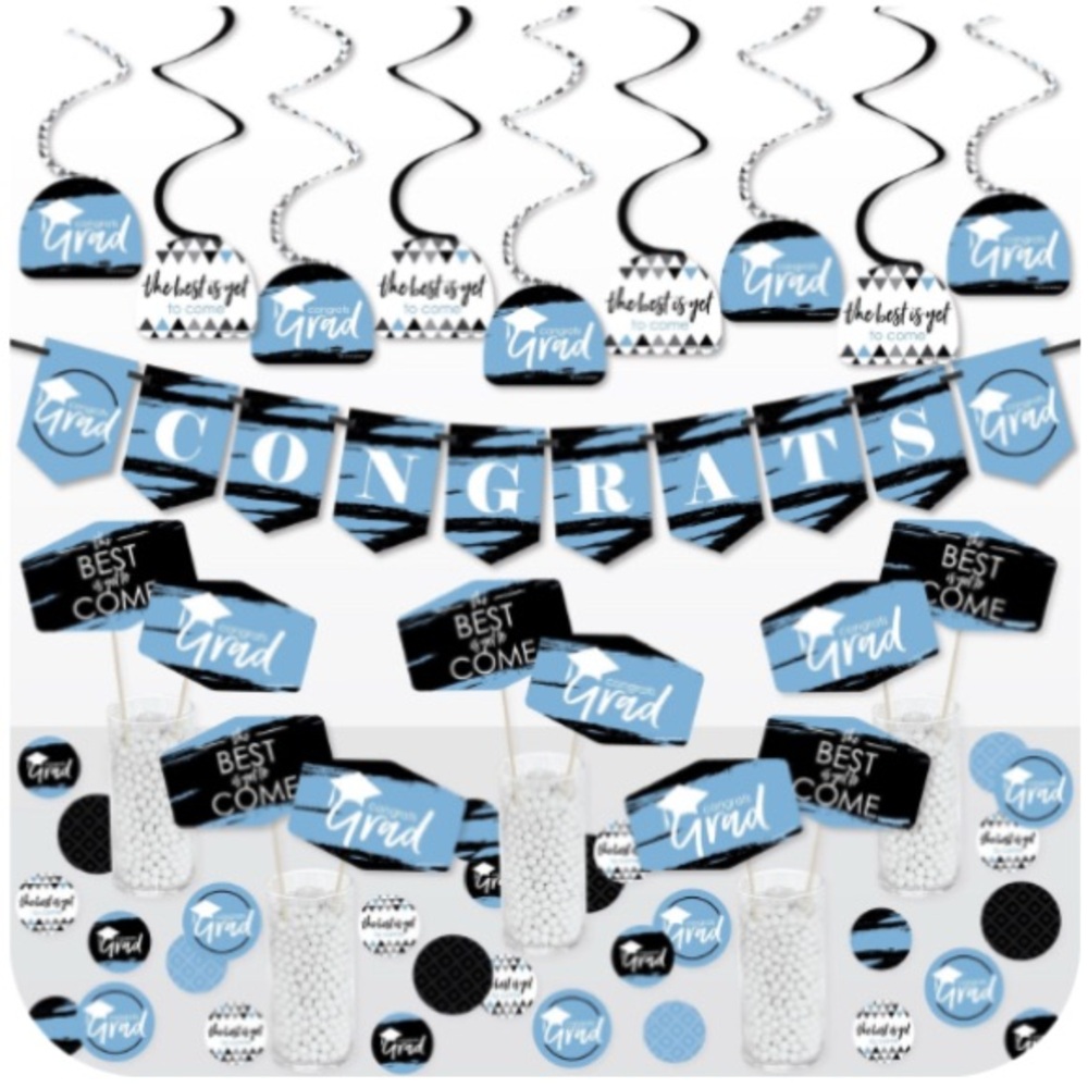 Big Dot of Happiness Party Decorations and Funny Photo Booth Props Kit